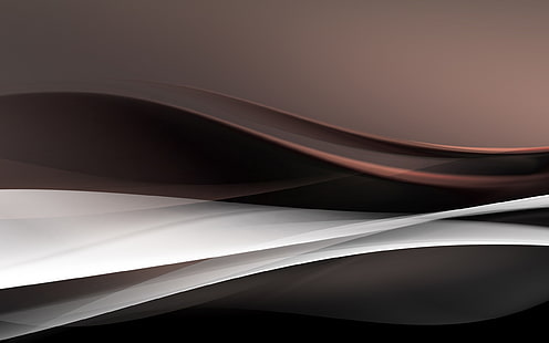 абстрактный, линии, вектор, коричневый, HD обои HD wallpaper