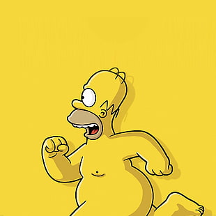 Homer Simpson, The Simpsons, HD tapet HD wallpaper