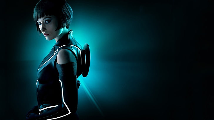 Tron: Legacy, Olivia Wilde, movies, movie poster, actress, HD wallpaper
