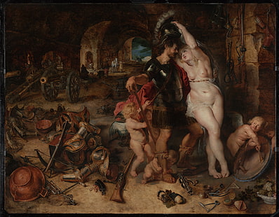 Peter Paul Rubens, o retorno das guerras desarmadas por Vênus, HD papel de parede HD wallpaper