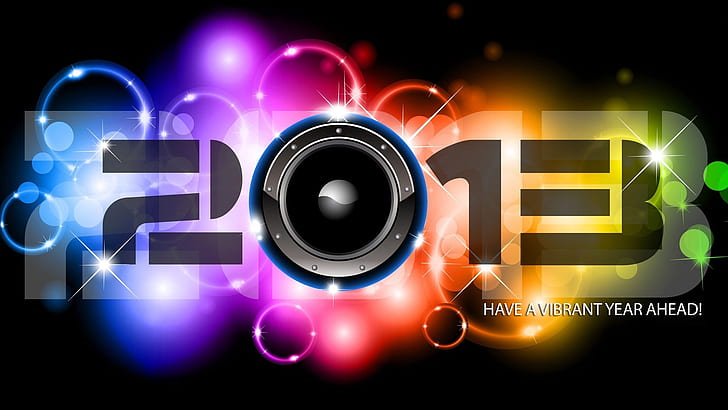 2013 Feliz año nuevo, 2013, feliz, nuevo, año, Fondo de pantalla HD