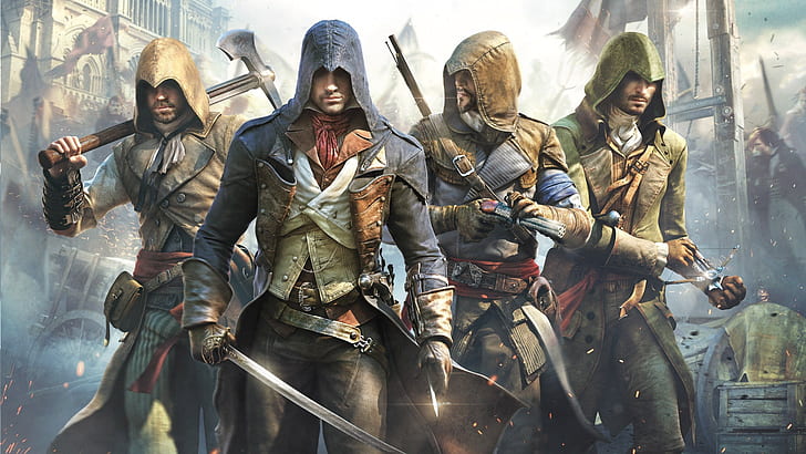 Assassin's Creed: Единство, Assassin, Creed, Unity, HD тапет