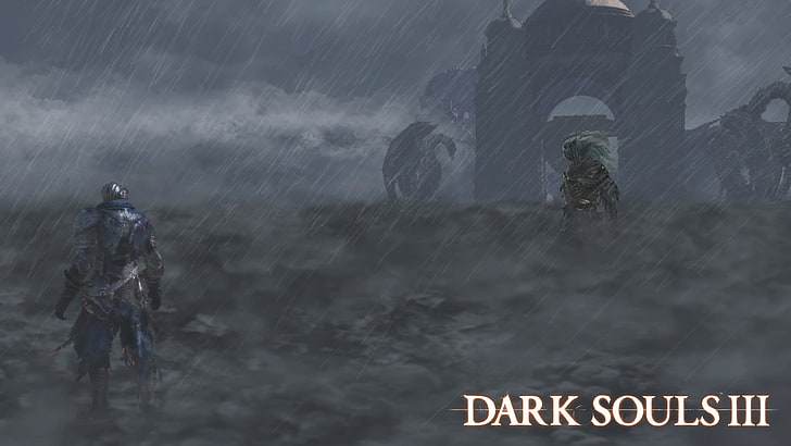 Souls Bezimienny Król Dark Souls Dark Souls III Storm Rain Knight, Tapety HD