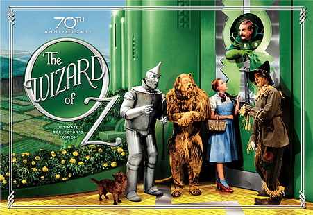 adventure, family, fantasy, film, movie, o z, wizard, wizard of oz, HD wallpaper HD wallpaper