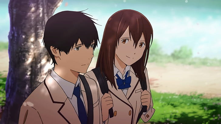 Anime, quiero comer tu páncreas, Haruki Shiga, Sakura Yamauchi, Fondo de pantalla HD