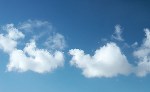 Few Clouds Sky, fond d'écran de cumulus, Nature, Soleil et ciel, Nuages, Fond d'écran HD HD wallpaper