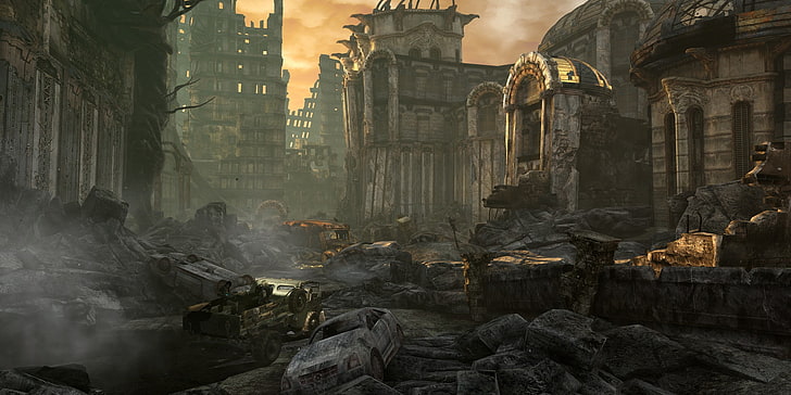 Gears of War 3, Xbox 360, видеоигры, Gears of War, HD обои