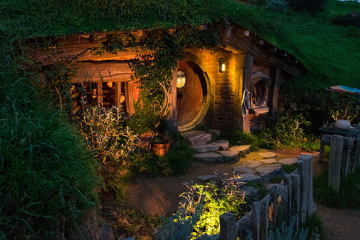 The hobbit house HD wallpapers free download | Wallpaperbetter