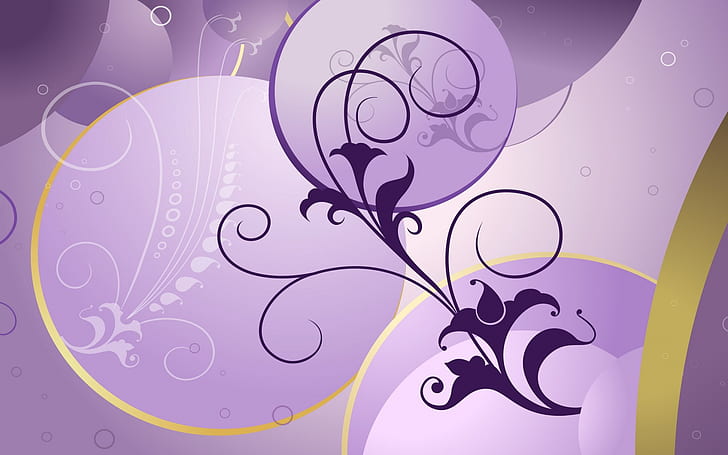 Purple Spring, spring, purple, HD wallpaper