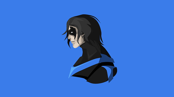 Komik, Nightwing, Wallpaper HD