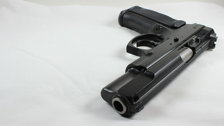 gun pistol cz cz 75, HD wallpaper