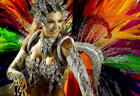 Karneval, Urlaub, Samba, HD-Hintergrundbild HD wallpaper