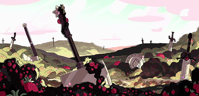 Dibujos animados, Steven Universe, Fondo de pantalla HD HD wallpaper