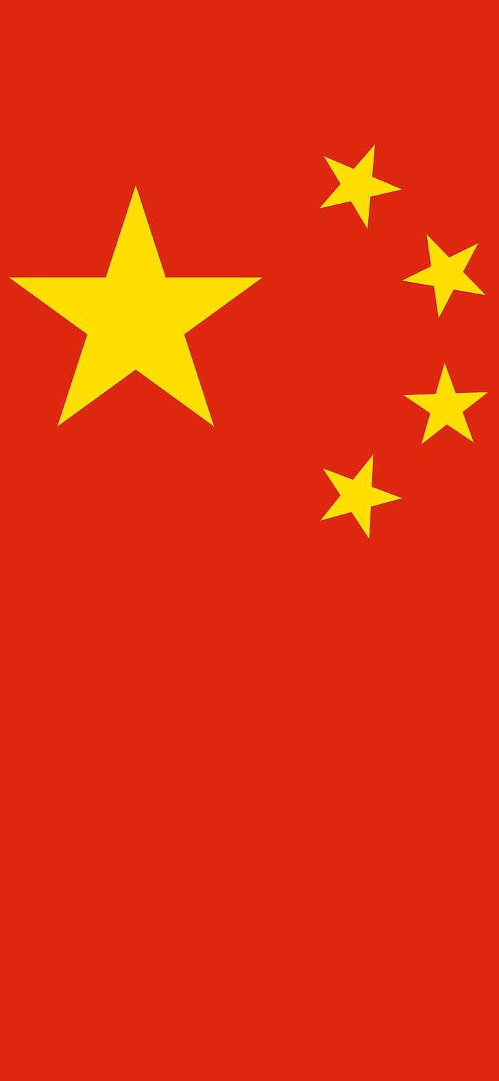 National flag, China, HD wallpaper