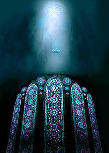 Königreich Herzen Glasmalerei 1572x2209 Videospiele Kingdom Hearts HD Art, Kingdom Hearts, Glasmalerei, HD-Hintergrundbild HD wallpaper
