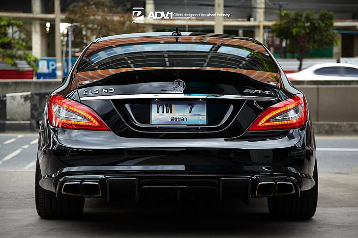mercedes cls 63 amg, Tapety HD