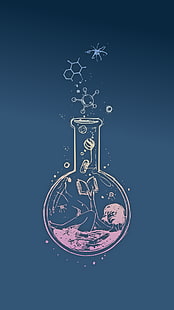 Chemie, Wissenschaft, Anime Girls, HD-Hintergrundbild HD wallpaper