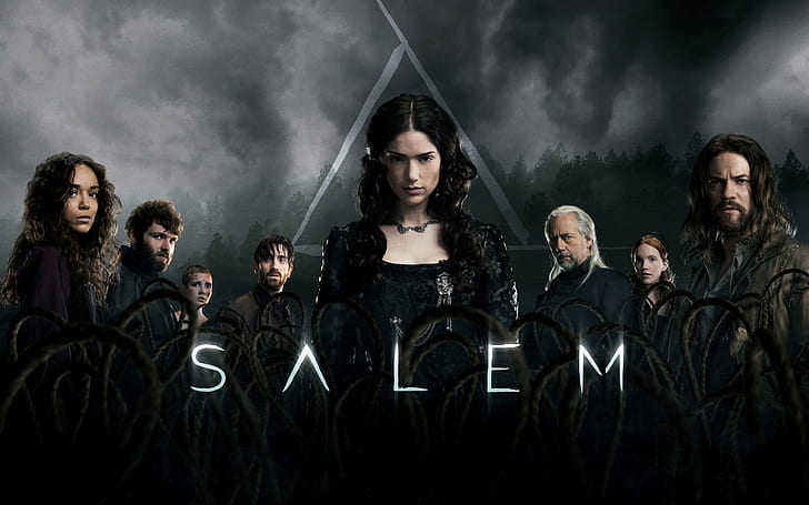 Salem TV-serie, salem filmaffisch, serie, salem, HD tapet