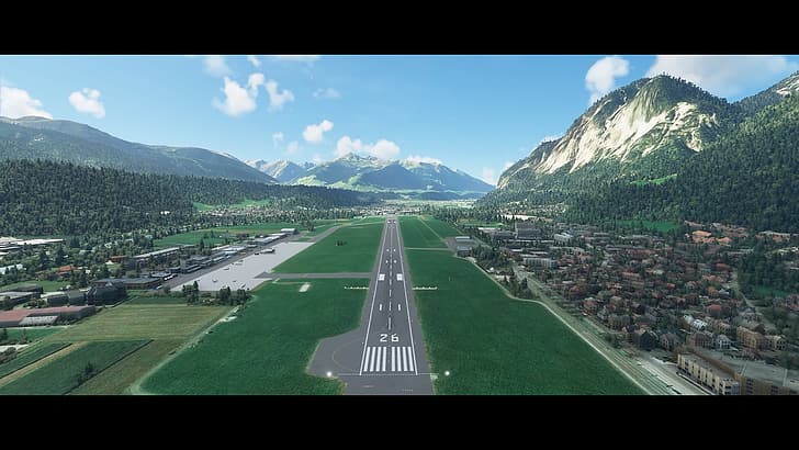 аэропорт, Microsoft Flight Simulator, HD обои