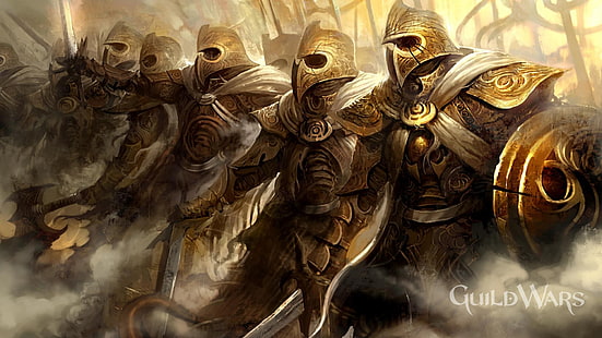 Guild Wars 2 ، Guild Wars ، جيش ، جندي ، ألعاب فيديو، خلفية HD HD wallpaper