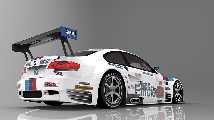 BMW M3 GT2, Need for Speed: Shift, games art, vehicle, sports car, HD wallpaper