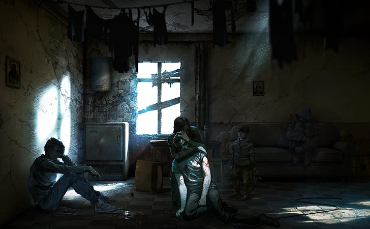 this war of mine 4k backgrounds  download, HD wallpaper