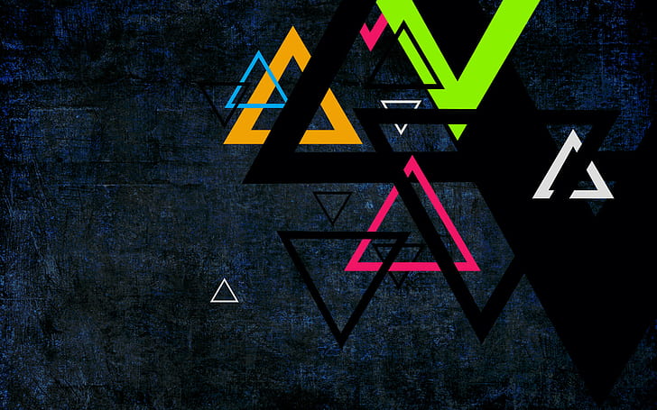 abstract, 920x1200, triangle, android, zpecter, triangles, hd, HD wallpaper