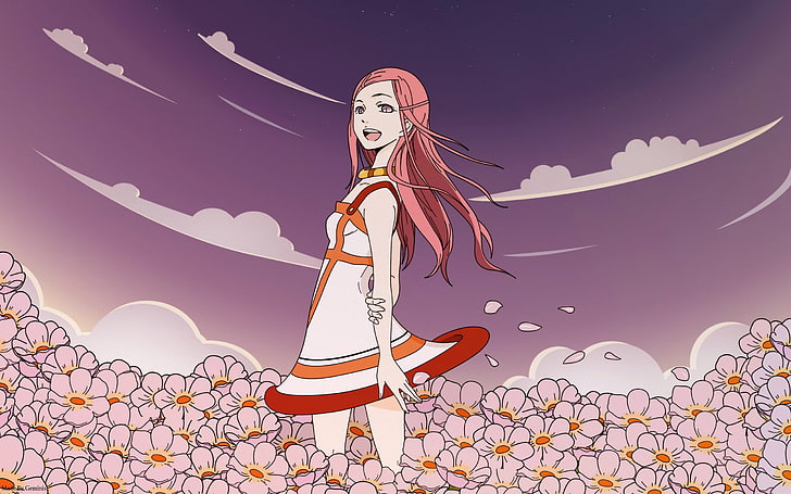 Eureka Seven, Anime Girls, Anemone (Eureka Seven), HD-Hintergrundbild