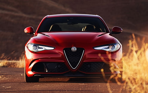 Alfa Romeo Giulia Quadrifoglio Thema Hintergrundbilder, HD-Hintergrundbild HD wallpaper
