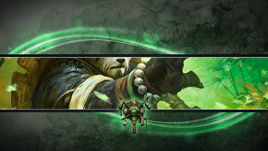 grön och brun keramisk vas, World of Warcraft, videospel, Monk (World of Warcraft), HD tapet HD wallpaper