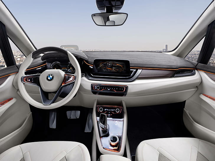 BMW Concept Active Tourer, bmw_concept active tourer 2013, voiture, Fond d'écran HD