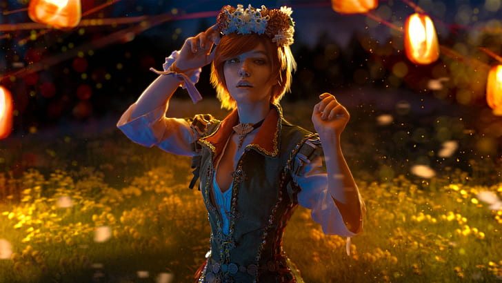 The Witcher, Shani, The Witcher 3: Wild Hunt, women, HD wallpaper