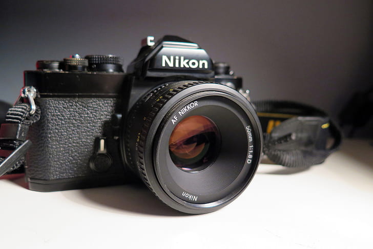 fond, appareil photo, Nikon, Fond d'écran HD