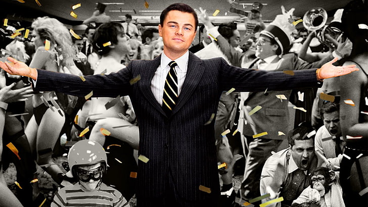 Movie, The Wolf of Wall Street, Leonardo Dicaprio, HD wallpaper