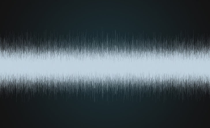 Sound Waves, hertz illustration, Music, sound waves, HD wallpaper