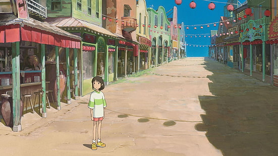 ยังคงเป็นภาพยนตร์ Spirited Away, Studio Ghibli, Spirited Away, วอลล์เปเปอร์ HD HD wallpaper
