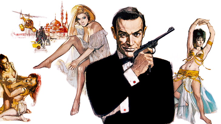 007、ボンド、ジェームズ、愛、ロシア、 HDデスクトップの壁紙