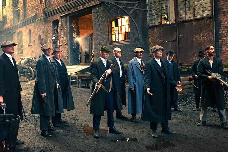 weapons, the series, gang, BBC, Peaky Blinders, TV Show, Thomas Shelby, Cillian Murphy, brothers Shelby, HD wallpaper