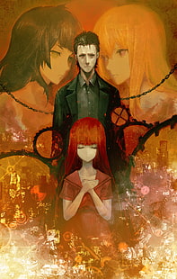 Steins;Gate 0, Steins;Gate, anime, Okabe Rintarou, HD wallpaper HD wallpaper
