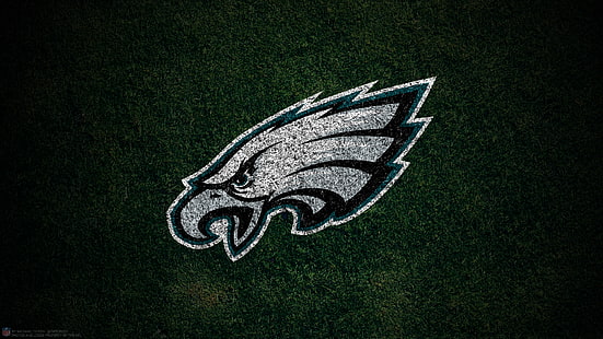 Fotboll, Philadelphia Eagles, emblem, logotyp, NFL, HD tapet HD wallpaper