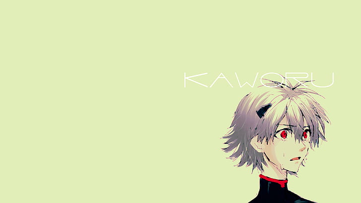 Kaworu Nagisa, Neon Genesis Evangelion, Fondo de pantalla HD