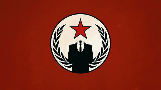 Anónimo, comunismo, socialismo, Fondo de pantalla HD HD wallpaper