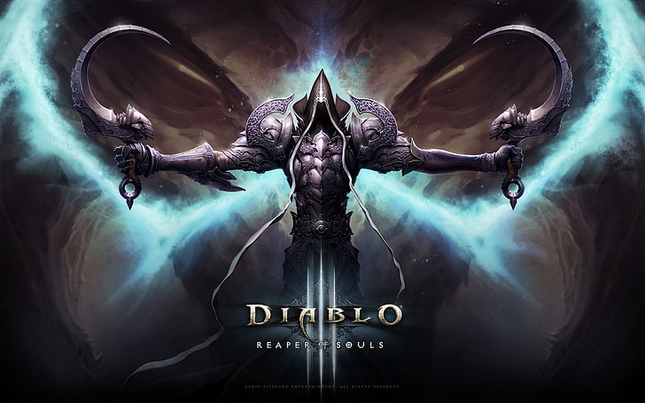 Diablo III, Diablo 3: Ceifador de Almas, Diablo, arte de fantasia, videogame, HD papel de parede