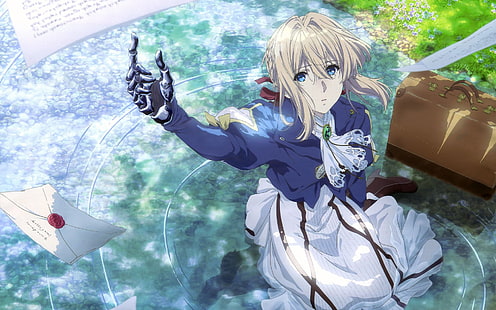 Anime, Violet Evergarden, Violet Evergarden (Character), HD wallpaper HD wallpaper