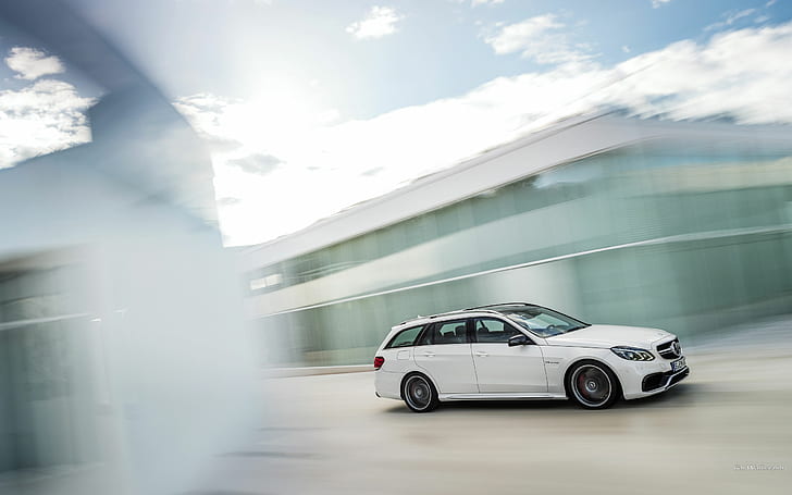 Mercedes AMG Wagon Motion Blur HD, araba, bulanıklık, hareket, mercedes, amg, vagon, HD masaüstü duvar kağıdı
