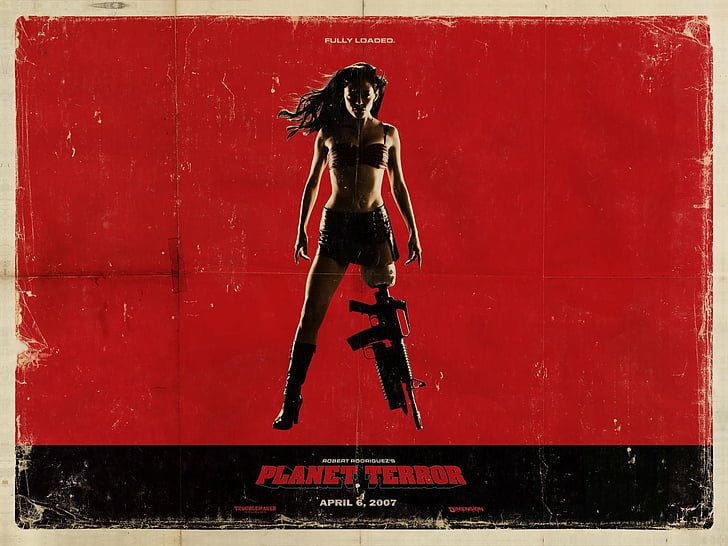 grindhouse, mcgowan, movie, movies, planet, posters, quentin, rose, tarantino, terror, HD wallpaper