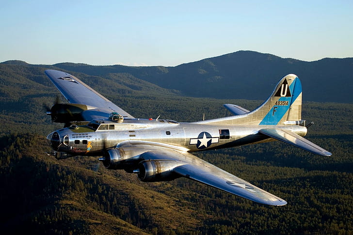 Sentimental Journey, journey, wwii, sentimental, boeing, bomber, b-17, fortress, flying, aircraft planes, HD wallpaper
