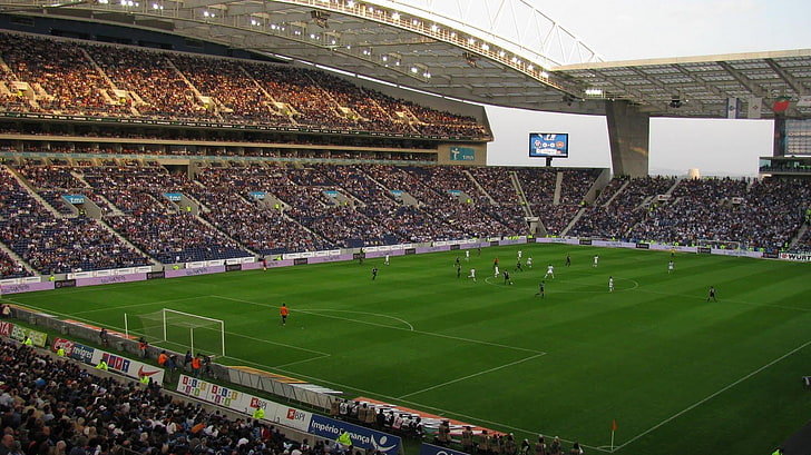 F.C. Porto, football stadium, HD wallpaper