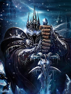 arthas, World Of Warcraft: Colère du roi-liche, Fond d'écran HD HD wallpaper