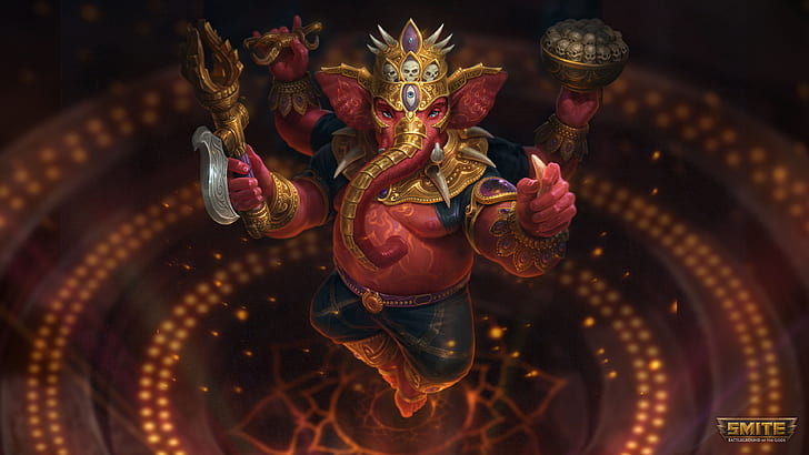 Lord Ganesha 4K, Lord Ganesha, HD-Hintergrundbild